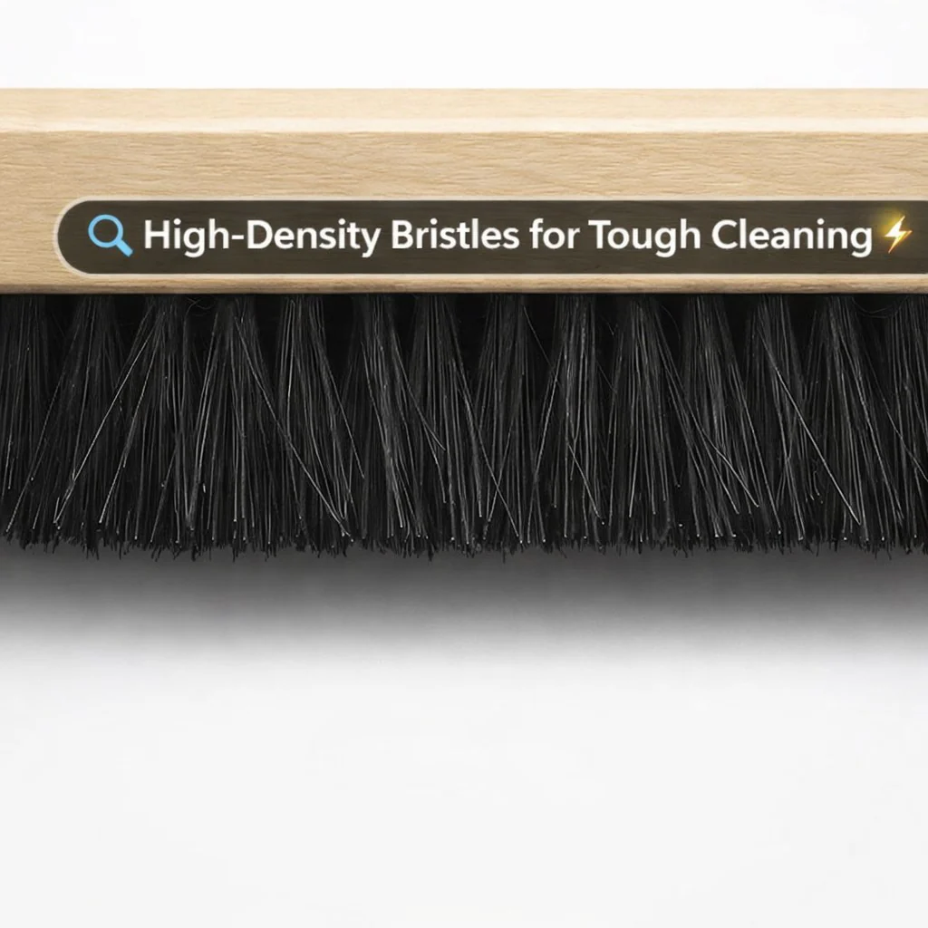 فرشة كوتشي خشب بشعيرات كثيفة – تنظيف يومي سريع للسنيكرز C6 - Image 3