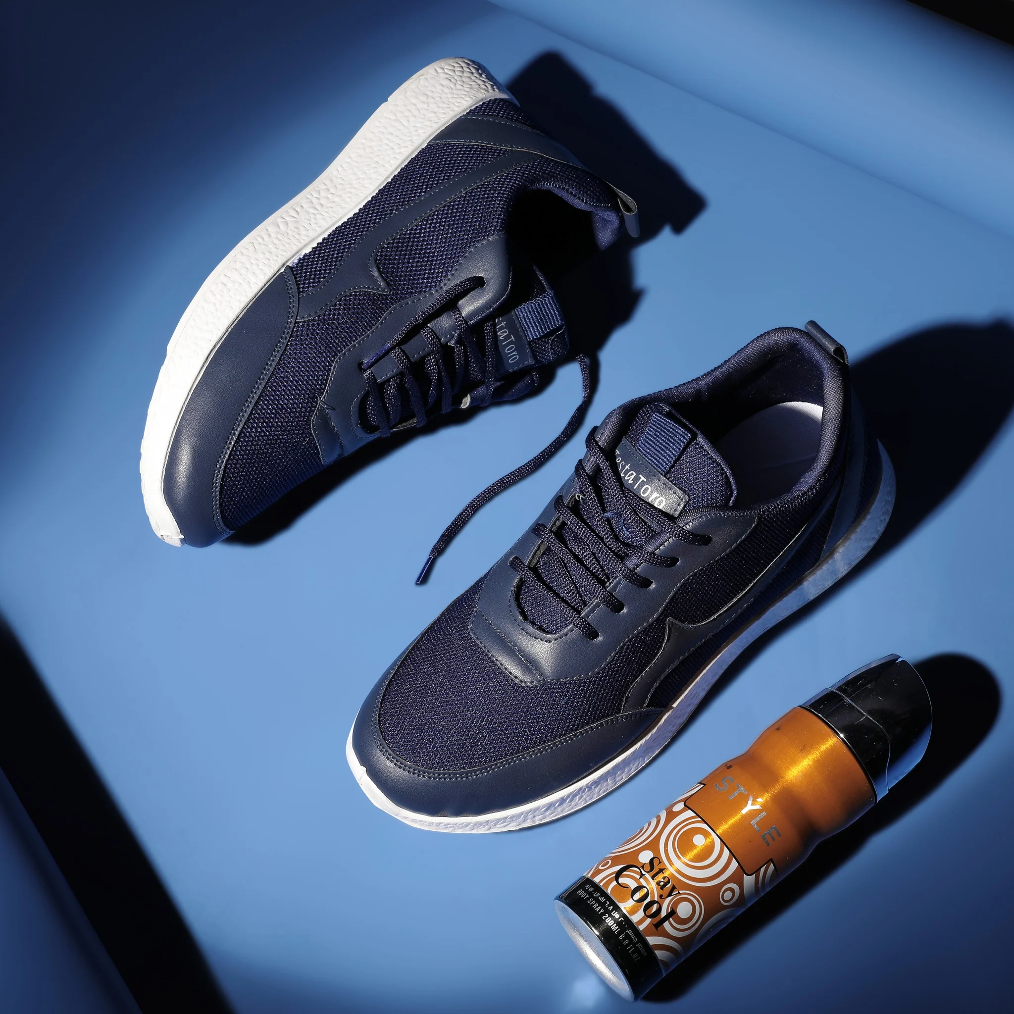 حذاء سنيكر كاجوال بتصميم بيزيك مريح بألوان صريحة t20 - Image 10