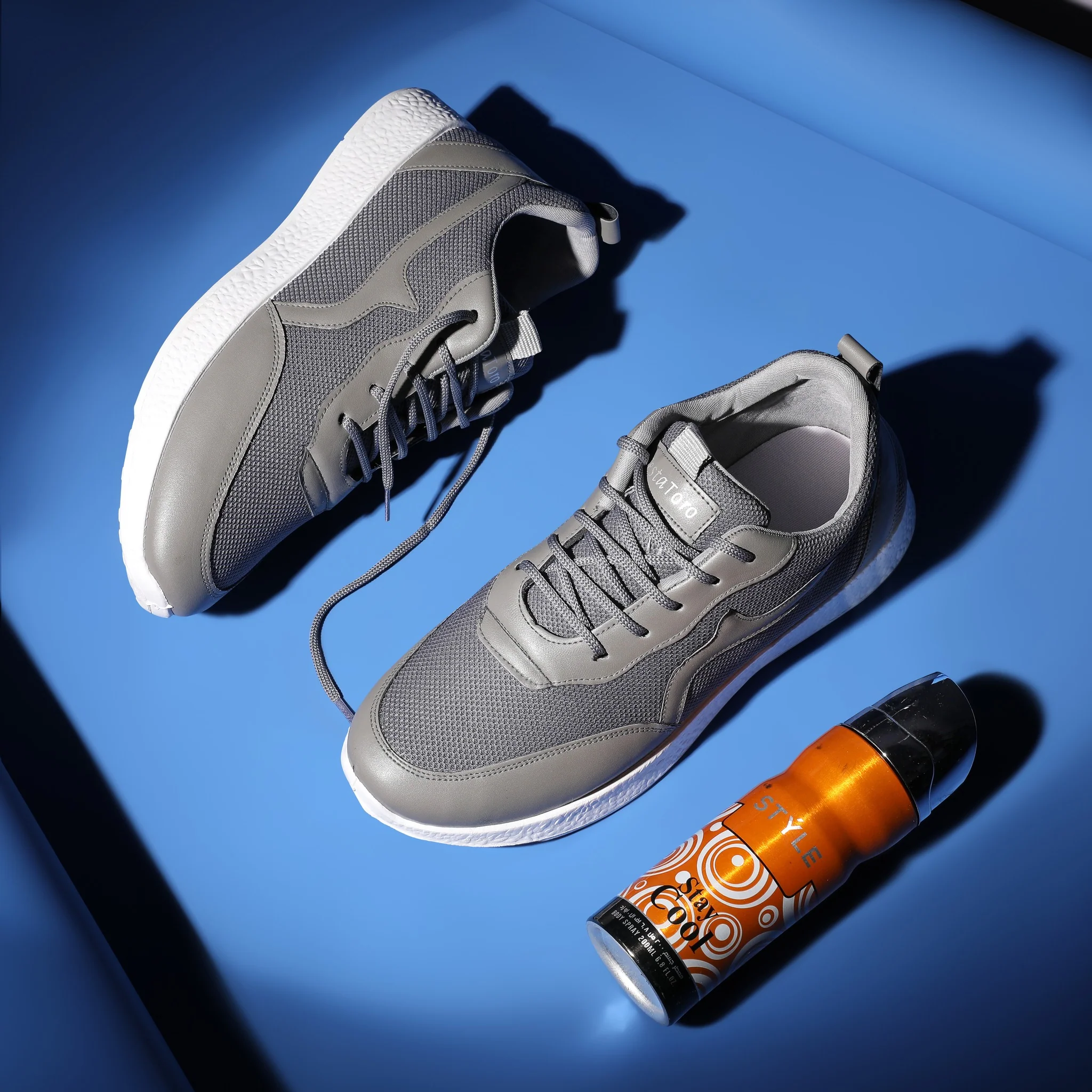 حذاء سنيكر كاجوال بتصميم بيزيك مريح بألوان صريحة t20 - Image 19