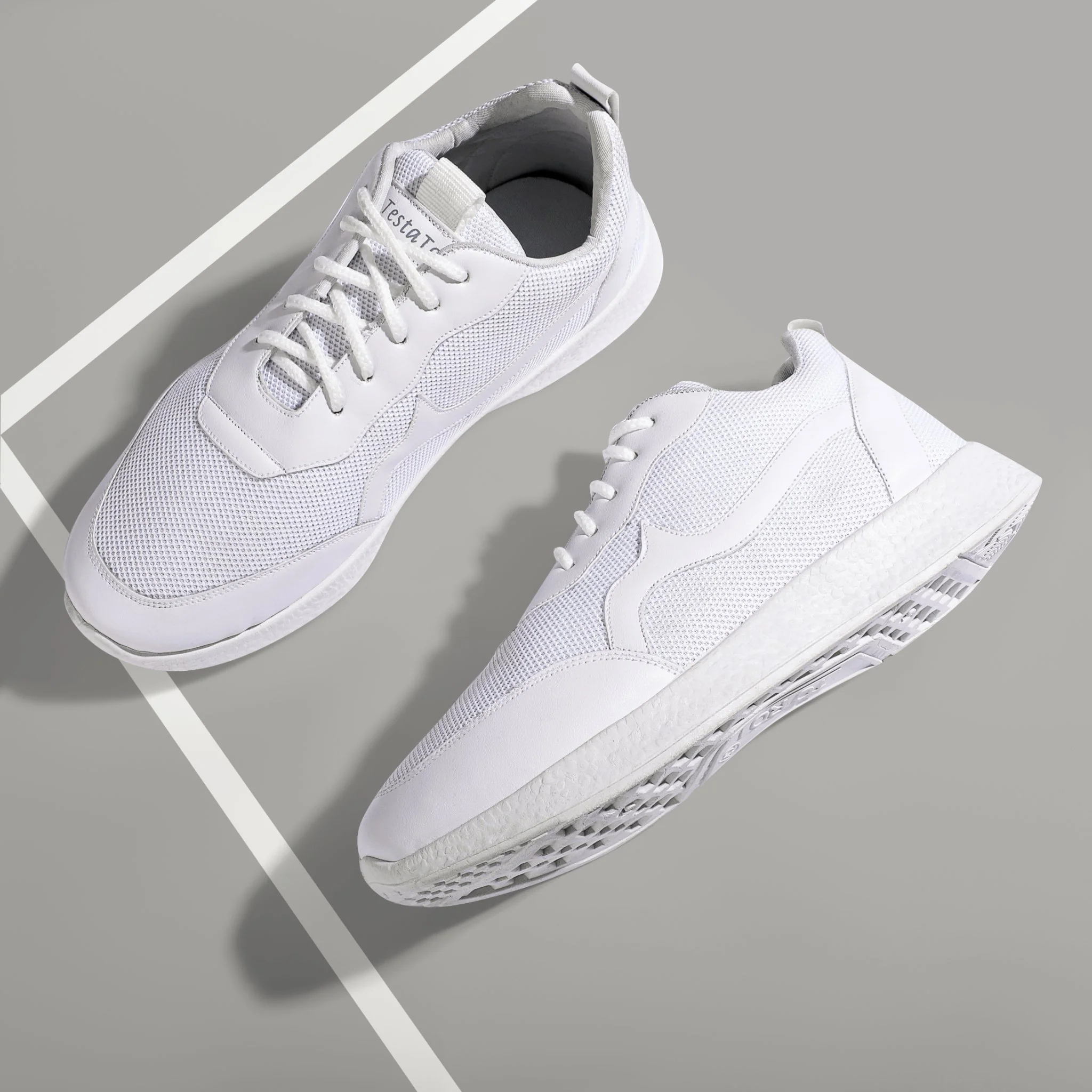 حذاء سنيكر كاجوال بتصميم بيزيك مريح بألوان صريحة t20 - Image 22