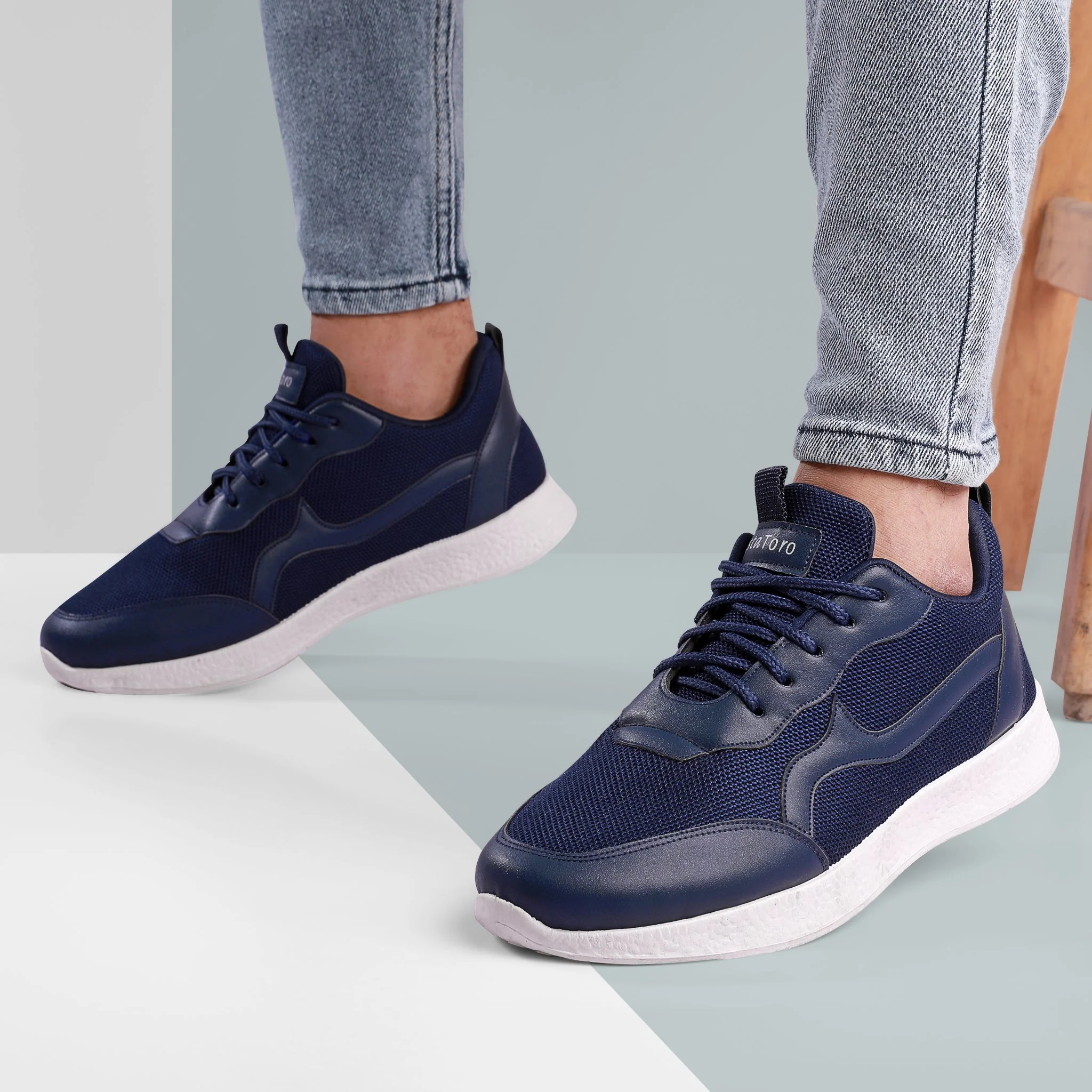 حذاء سنيكر كاجوال بتصميم بيزيك مريح بألوان صريحة t20 - Image 4