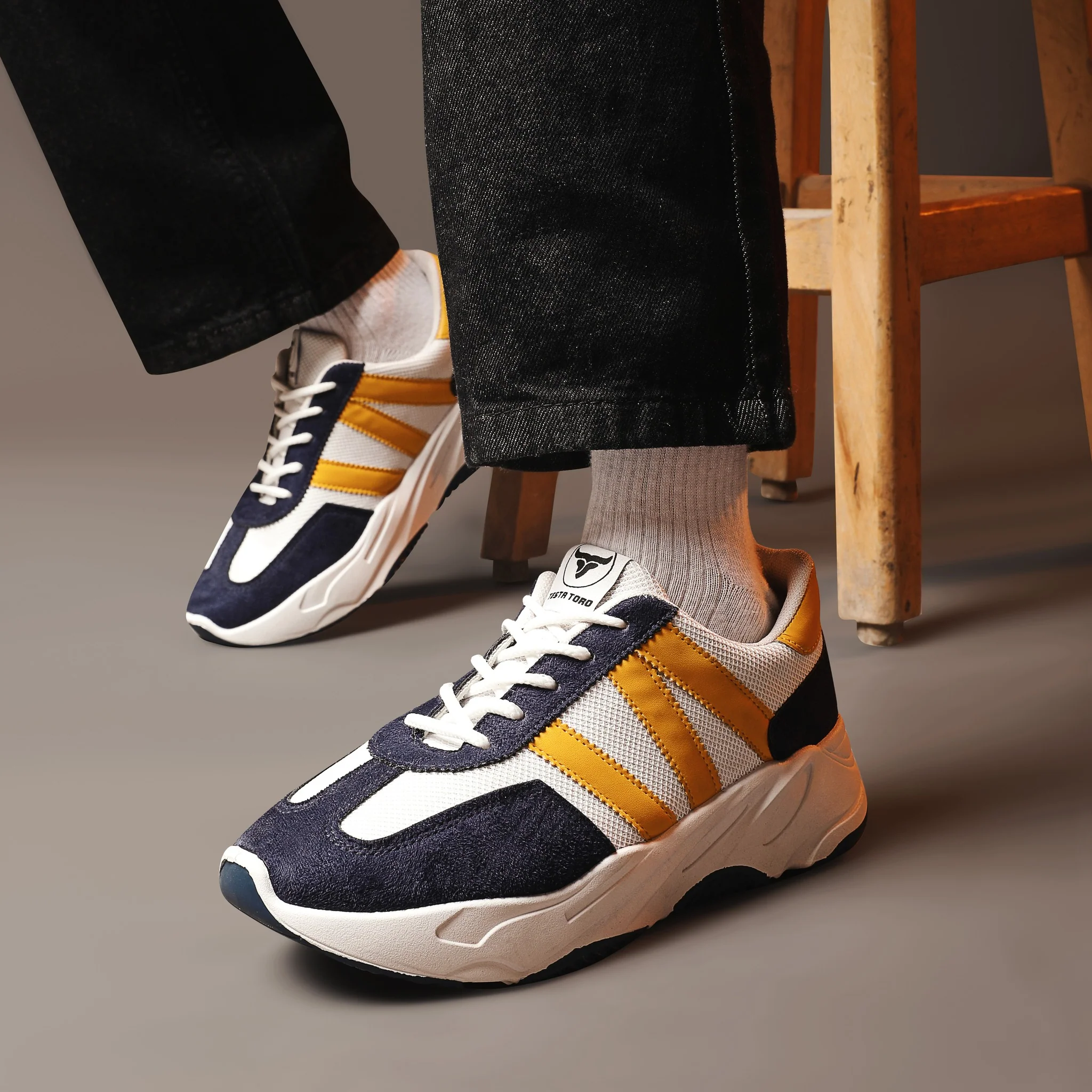 حذاء بتصميم محايد كلاسيكي مبني علي توفير الراحة بخامات مختلطة من تيستا تورو Q3 - Image 24